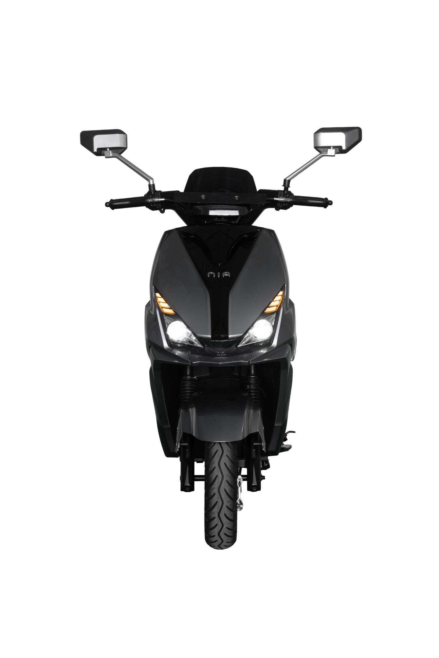 Front view (Glossy Gray)